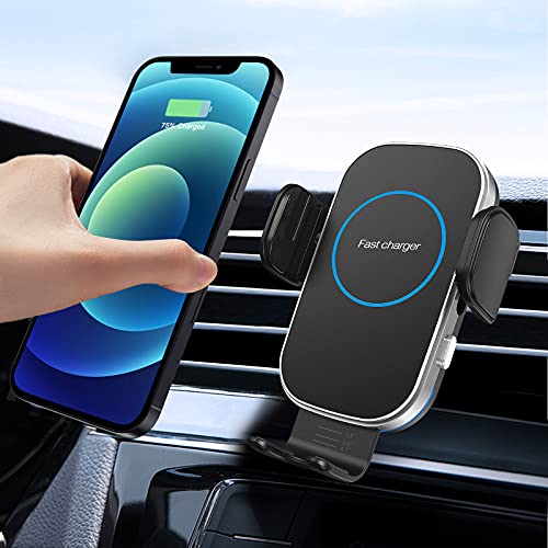 車載ワイヤレス充電器 360度回転 自動開閉 楽天市場】車載 ワイヤレス 充電器 急速 車載ホルダー 車載Qi